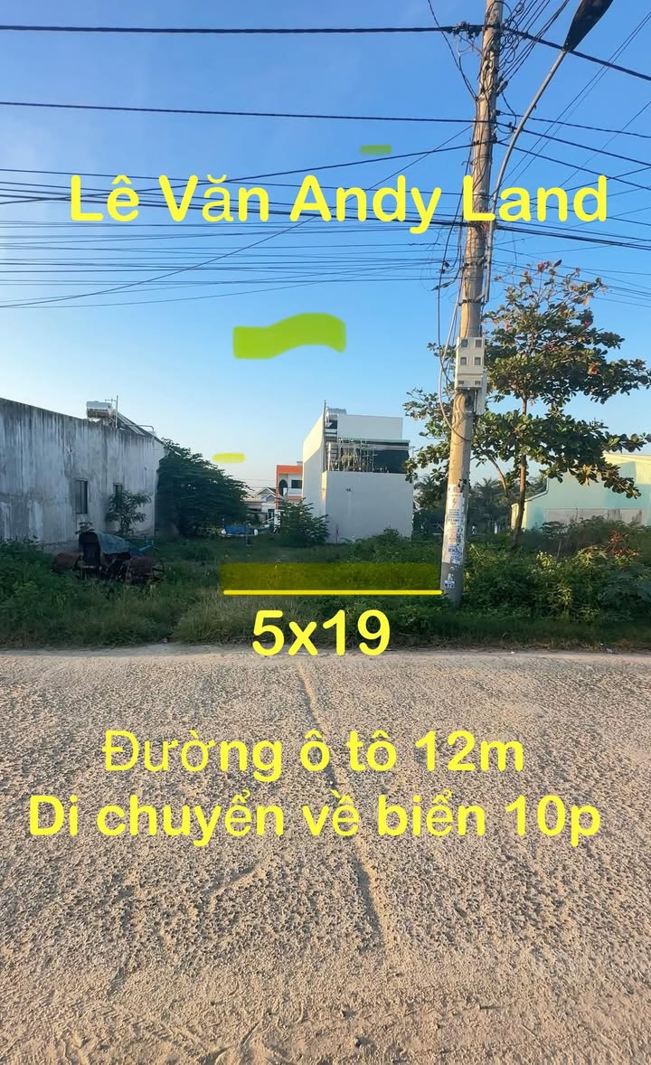 Đất thổ cư 95m² tại Bình Kiến, giá chỉ 1.045 tỷ - Đầu tư sinh lời ngay!