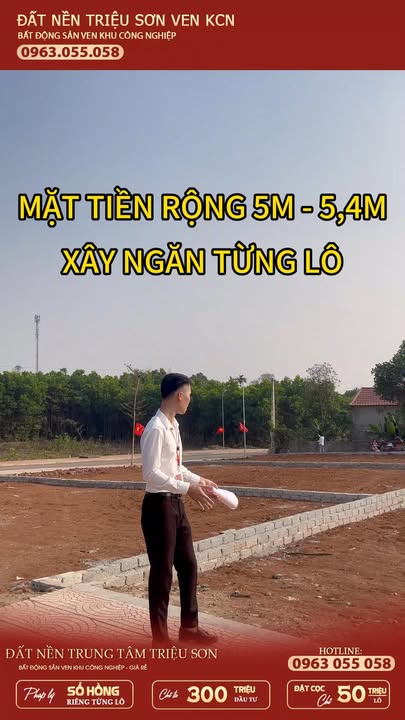 Đất nền Thọ Tân - Triệu Sơn 145m² giá chỉ 325 triệu - Đầu tư sinh lời ngay!