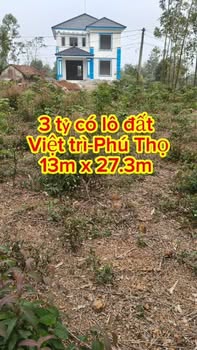 Đất KCN Thụy Vân 359m² giá thỏa thuận - Cơ hội đầu tư sinh lời cao!