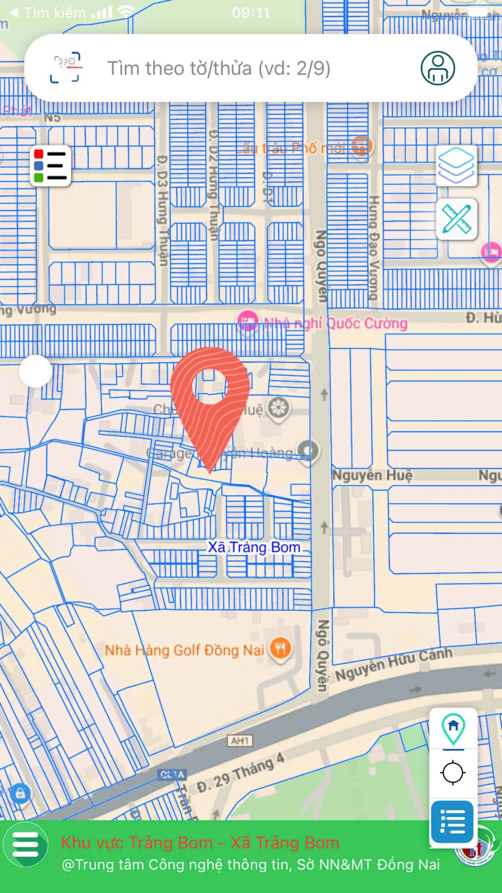 Đất thổ cư Trảng Bom, Đồng Nai 94,7m² giá 1,45 tỷ - Đường thông thoáng, tiện ích đầy đủ!