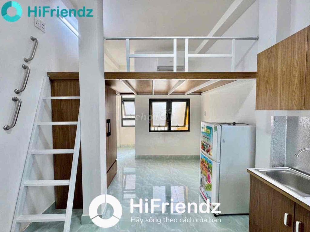Căn hộ Duplex Bancol Quận 10 27m² giá 5 triệu - Full nội thất riêng tư