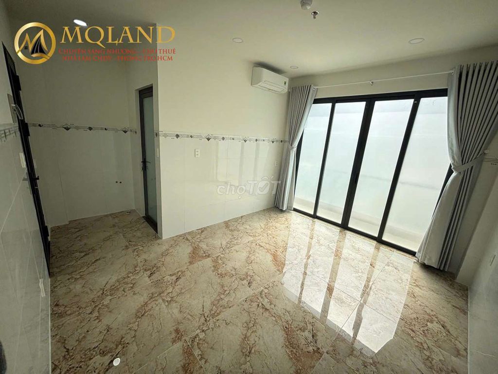 Nhà cho thuê CHDV tại Bình Thạnh 60m² giá 45 triệu - Đầy đủ tiện nghi PCCC