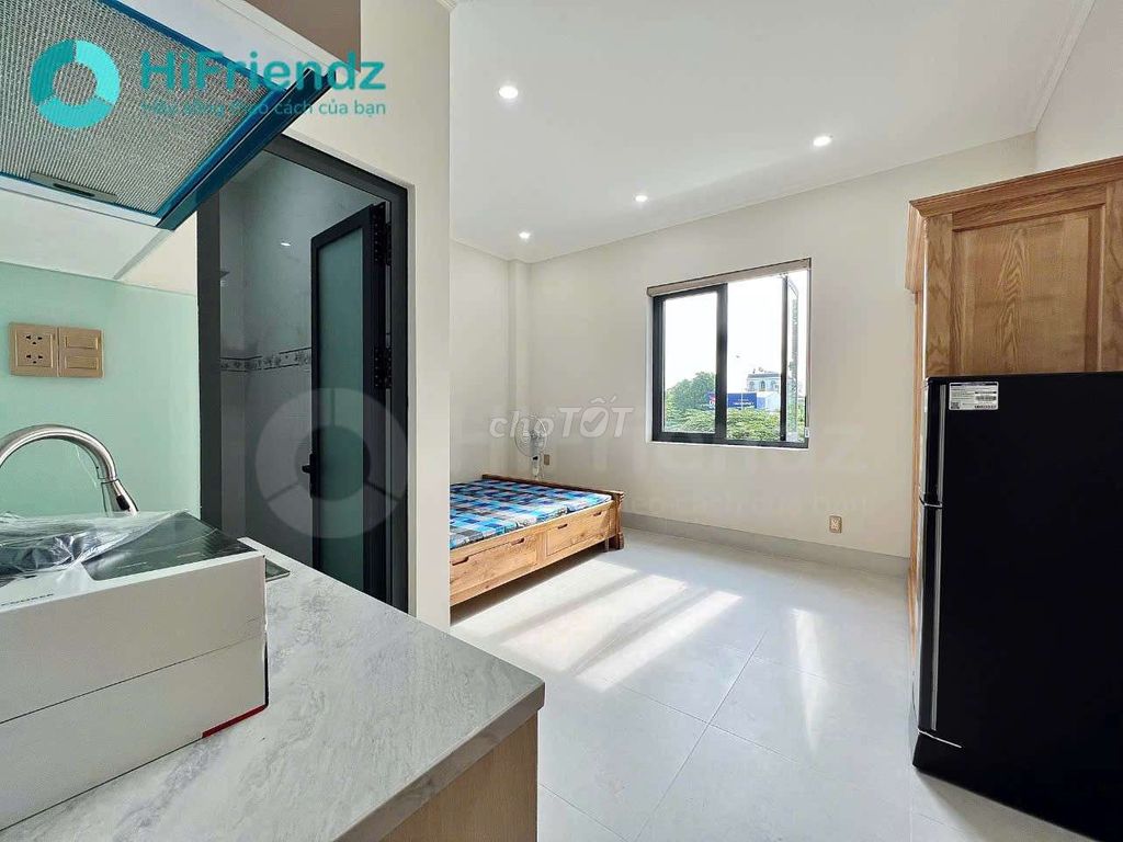 Căn hộ cho thuê Tạ Hiện, Đảo Kim Cương 30m² giá 4.8 triệu - Full nội thất siêu xịn!