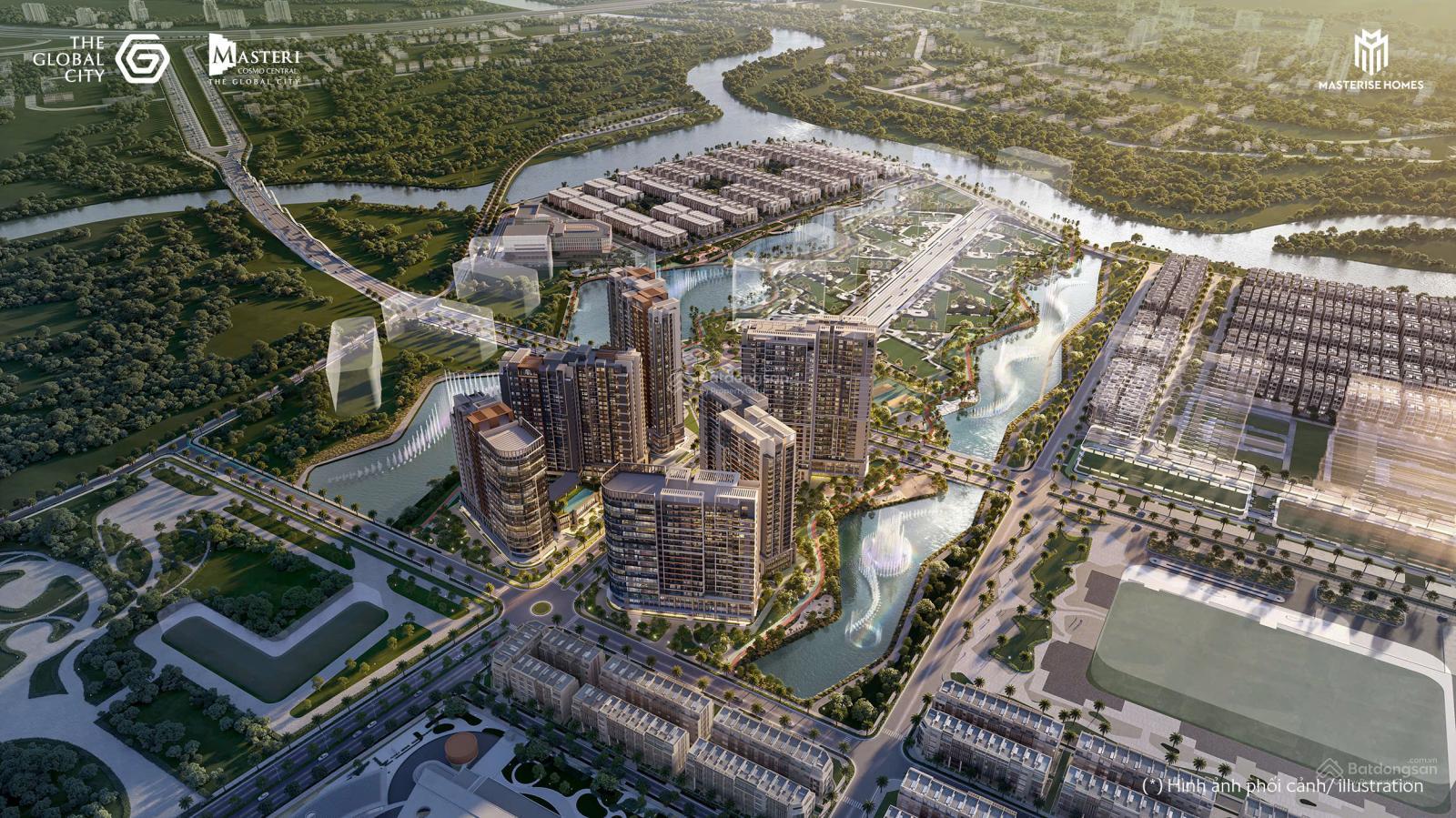 Căn hộ Masteri Cosmo Central - Quận 2 - 54.6m² - Giá chỉ từ 7.3 tỷ!