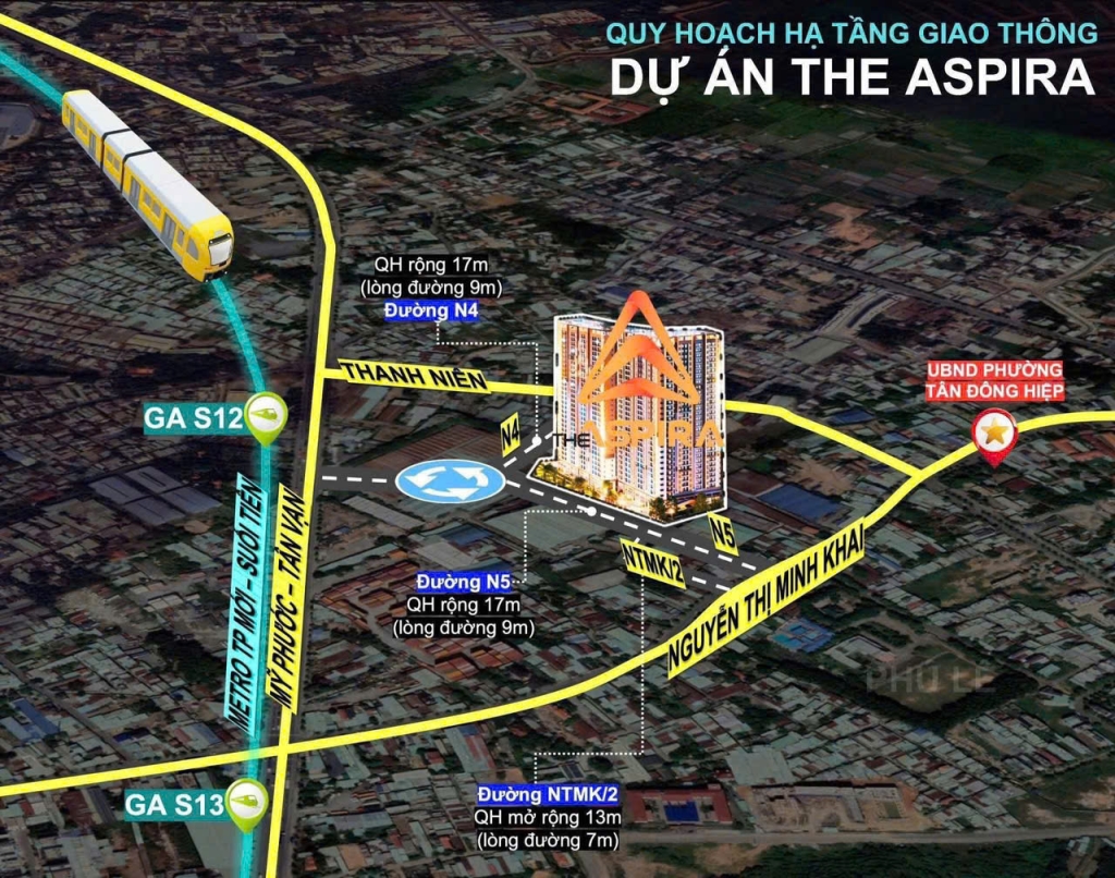 Căn hộ The ASPIRA Dĩ An 67m² giá 2.81 tỷ - Đầu tư tương lai vững chắc!