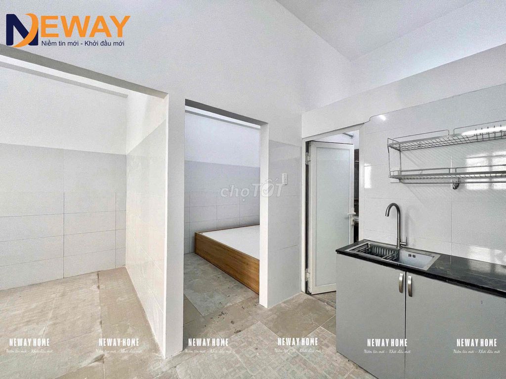 Phòng cho thuê 2 ngủ Tân Phú 45m² giá 5.9 triệu - Dọn vào ở ngay