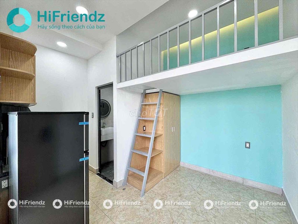Duplex mặt tiền ĐH Gia Định 25m² giá 5.5 triệu - Full nội thất hiện đại!