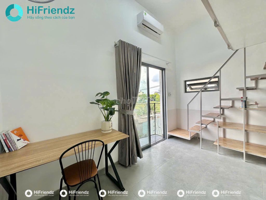 Duplex ban công ngay Ga Metro Đại học Quốc gia 28m² giá 4.5 triệu - Tiện ích đầy đủ, giờ giấc tự do!