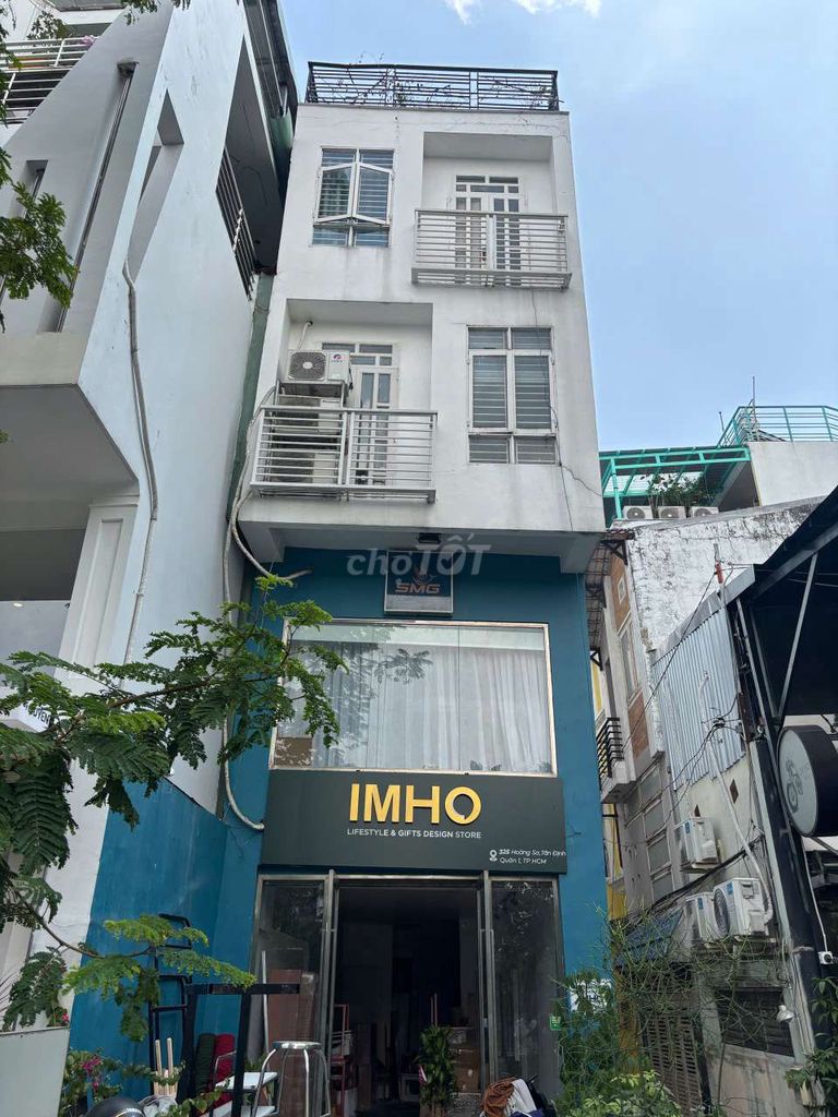 Nhà nguyên căn mặt tiền Hoàng Sa Tân Định Quận 1, 32m² chỉ 25 triệu - Gần cầu Kiệu