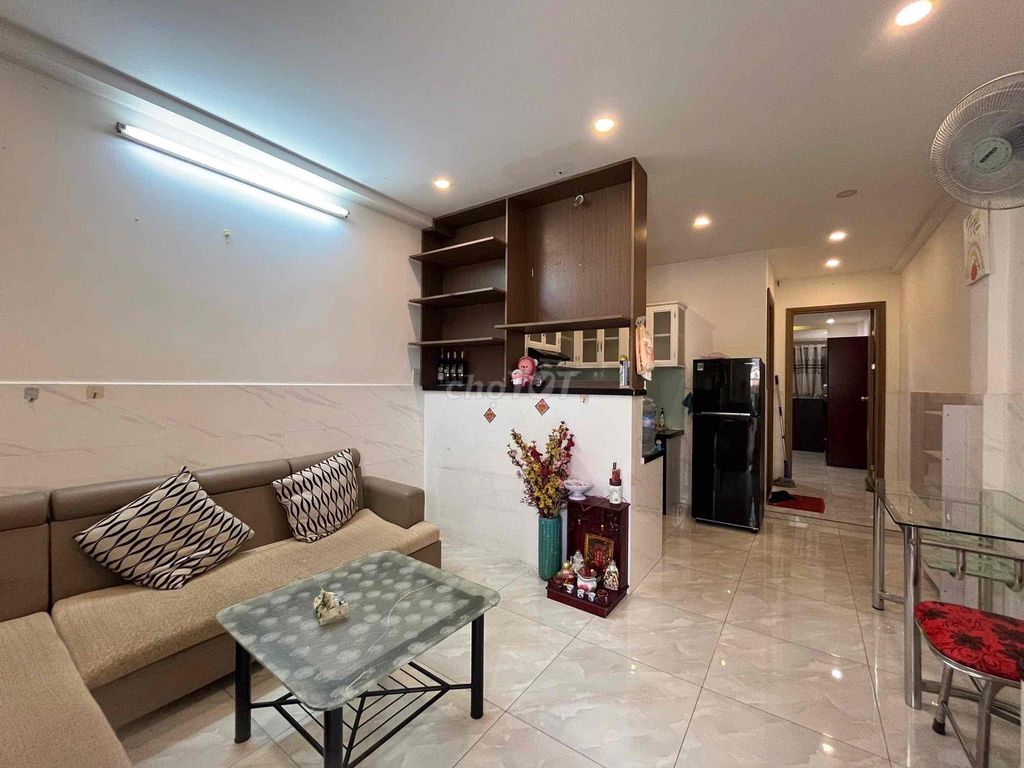 Căn hộ 1PN Trường Sa Q3 55m² giá 8.5 triệu - Full nội thất sang trọng!