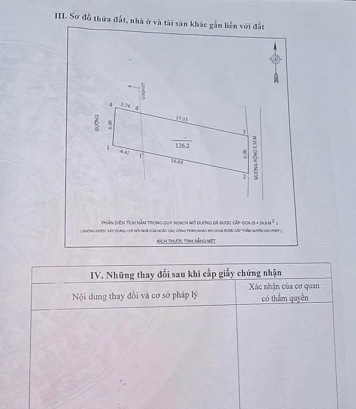 Đất thổ cư mặt đường Đặng Nguyên Cẩn, Vinh Tân 126,2m² giá 6 tỷ - Pháp lý rõ ràng, xây dựng tự do!
