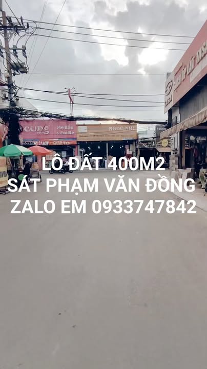 Lô đất mặt tiền 400m² đường Số 38, Thủ Đức giá 35 tỷ - Đầu tư sinh lời ngay!