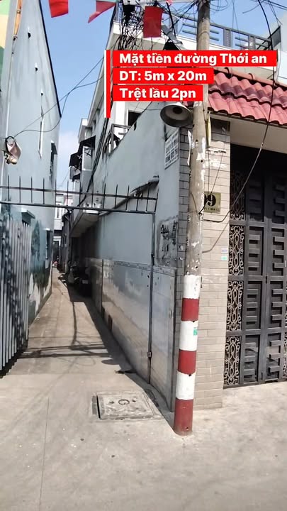 Nhà mặt tiền Huyện Củ Chi 100m² giá 6.45 tỷ - Đầu tư sinh lời