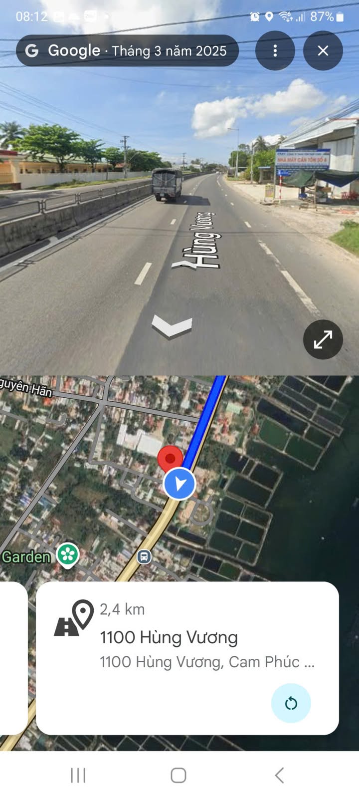 Đất 2 mặt tiền Hùng Vương, Cam Ranh 181,7m² giá 2,8 tỷ - Cơ hội vàng cho đầu tư!