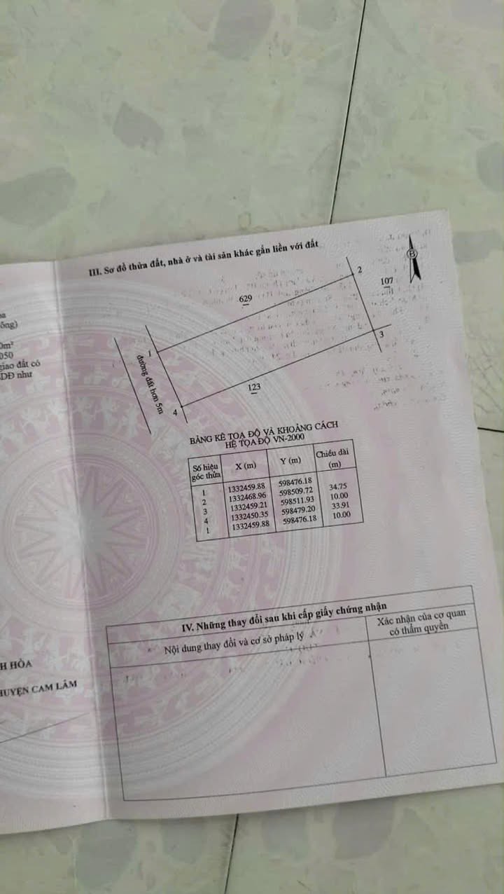 Đất nền Cam Thành Bắc, Cam Lâm 340m² giá 3.1 tỷ - Đầu tư sinh lời ngay!