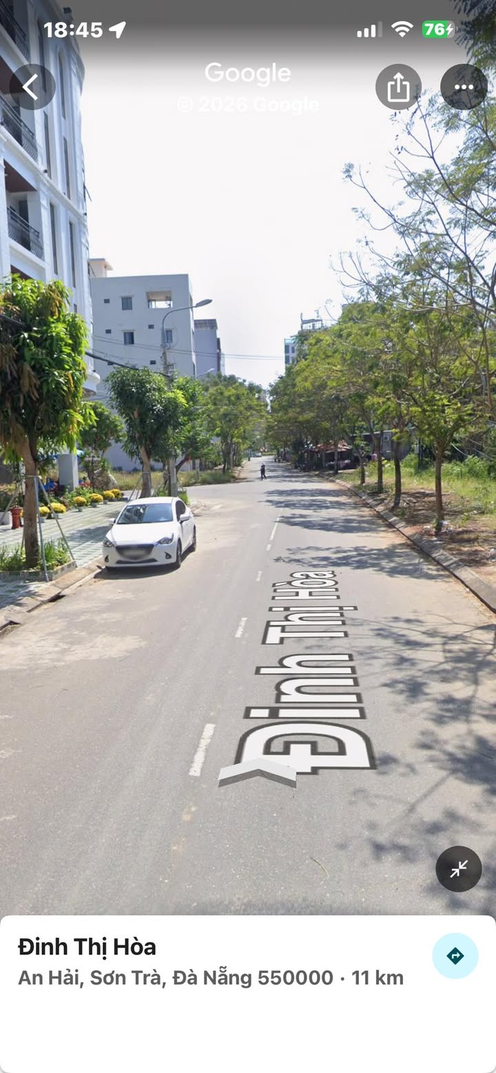 Đất nền mặt tiền Đinh Thị Hoà, Sơn Trà 200m² giá 17.8 tỷ - Cơ hội đầu tư tuyệt vời!