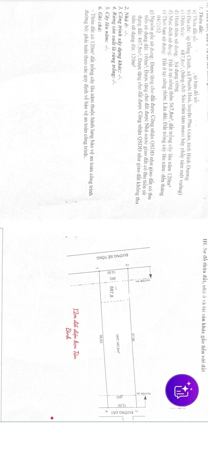 Đất nền 684m² Ấp Đồng Chinh - Đối diện KCN Tân Bình - Giá tốt chỉ 7.2 tỷ!