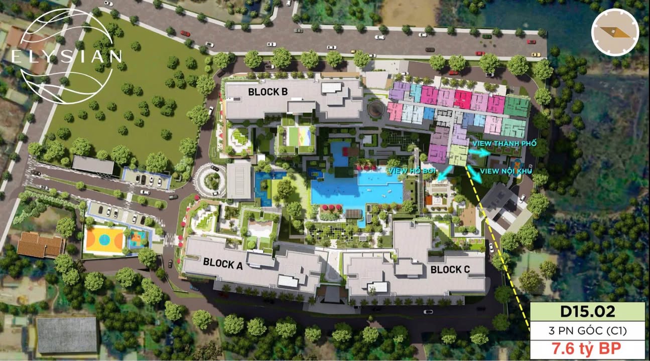 Căn hộ 3PN Vinhomes Central Park 100m² giá 7.6 tỷ - View sông và nội khu tuyệt đẹp!