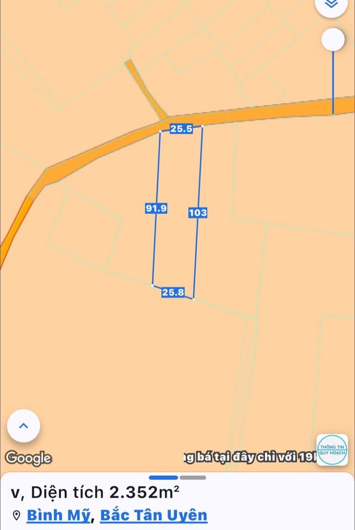 Đất nền Bình Mỹ Bắc Tân Uyên 2300m² giá 6 tỷ - Đầu tư sinh lời hấp dẫn!