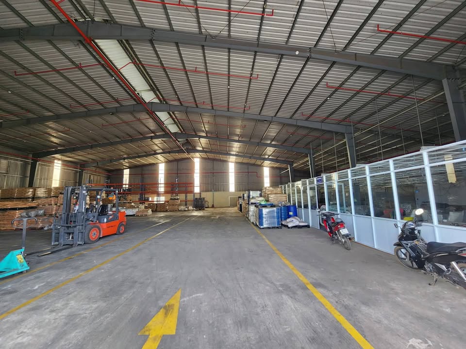 Cho thuê xưởng 1700m² tại Tân Uyên Bình Dương - Hệ thống PCCC tự động