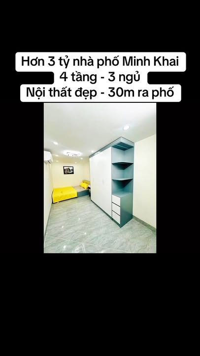 Nhà nhỏ xinh phố Minh Khai 24m² giá 3.35 tỷ - Ô tô đỗ gần