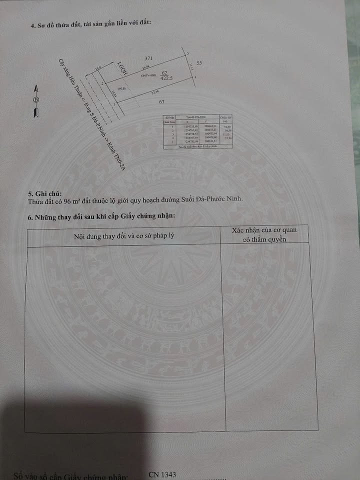 Đất Mặt Tiền Đường Cây Xăng Hữu Thuận 426m² giá 67.487 tỷ - Cơ hội đầu tư lý tưởng!
