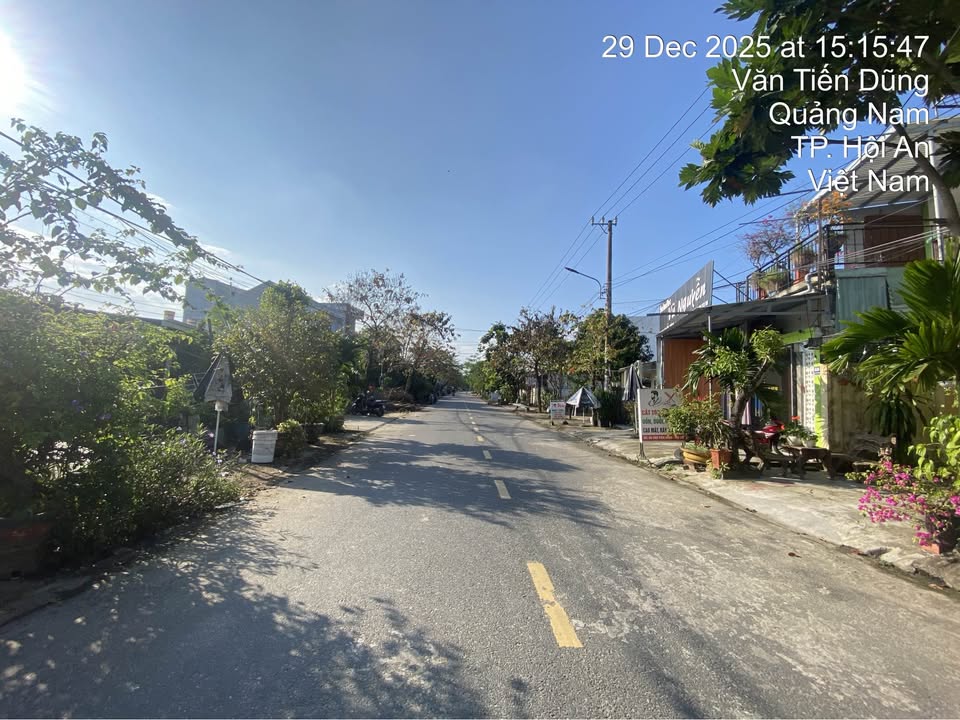 Đất nền đường Văn Tiến Dũng, Thanh Hà, Hội An 200m² giá 5 tỷ - Đầu tư sinh lời ngay!