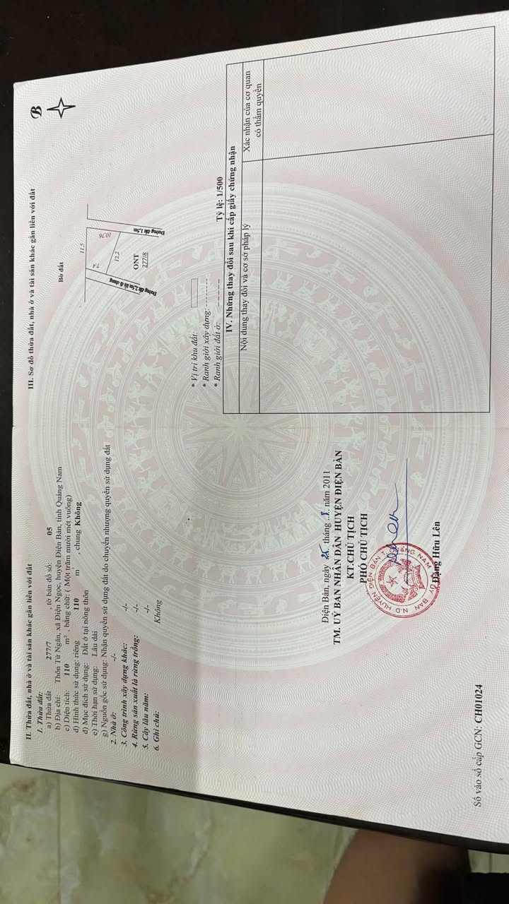 Đất nền Tứ Ngân, Điện Ngọc 110m² giá 1.95 tỷ - Đầu tư sinh lời ngay!