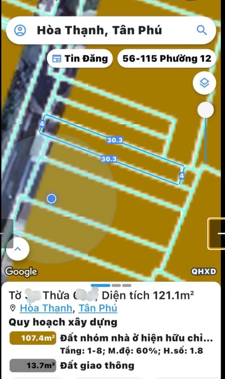 Nhà phố Đoàn Hồng Phước, Tân Phú, 120m² giá 11.8 tỷ - Đầu tư sinh lời cao!