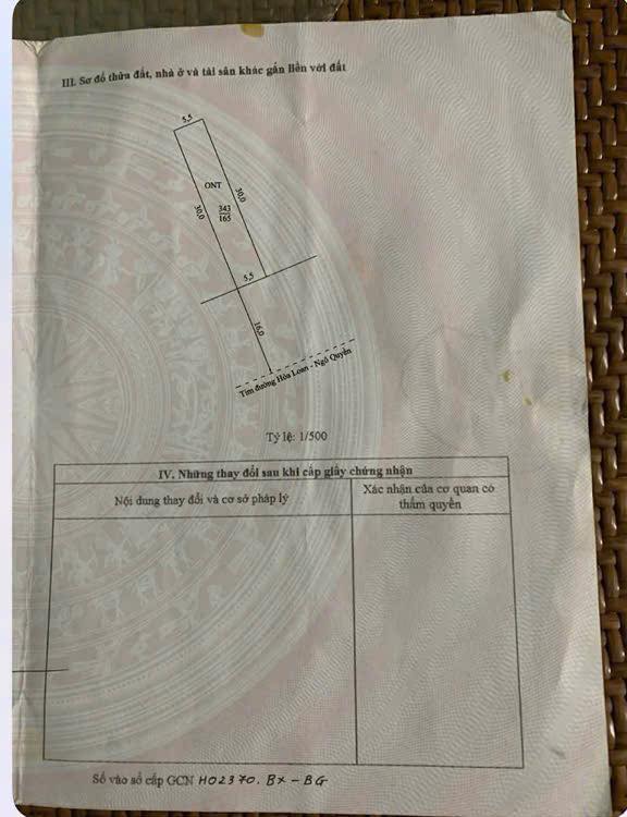 Đất nền Xã Bình Xuyên, Huyện Bình Giang 165m² giá chỉ 5.39 tỷ - Đầu tư sinh lời ngay!