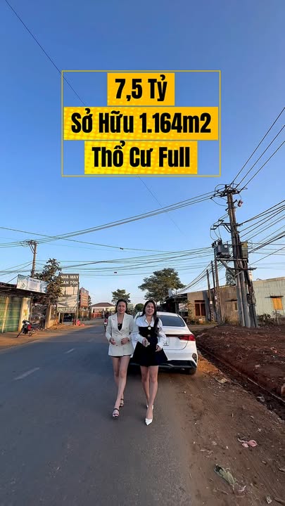 Đất thổ cư góc 2 mặt tiền 30x37m tại Pleiku 1.164m² giá 7.5 tỷ - Cơ hội đầu tư hiếm có!