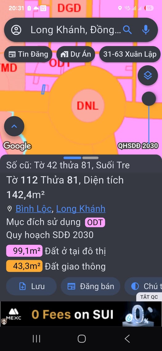 Đất nền mặt tiền QL1A, Phường Suối Tre, 150m² chỉ 3 tỷ - Cơ hội đầu tư hiếm có!