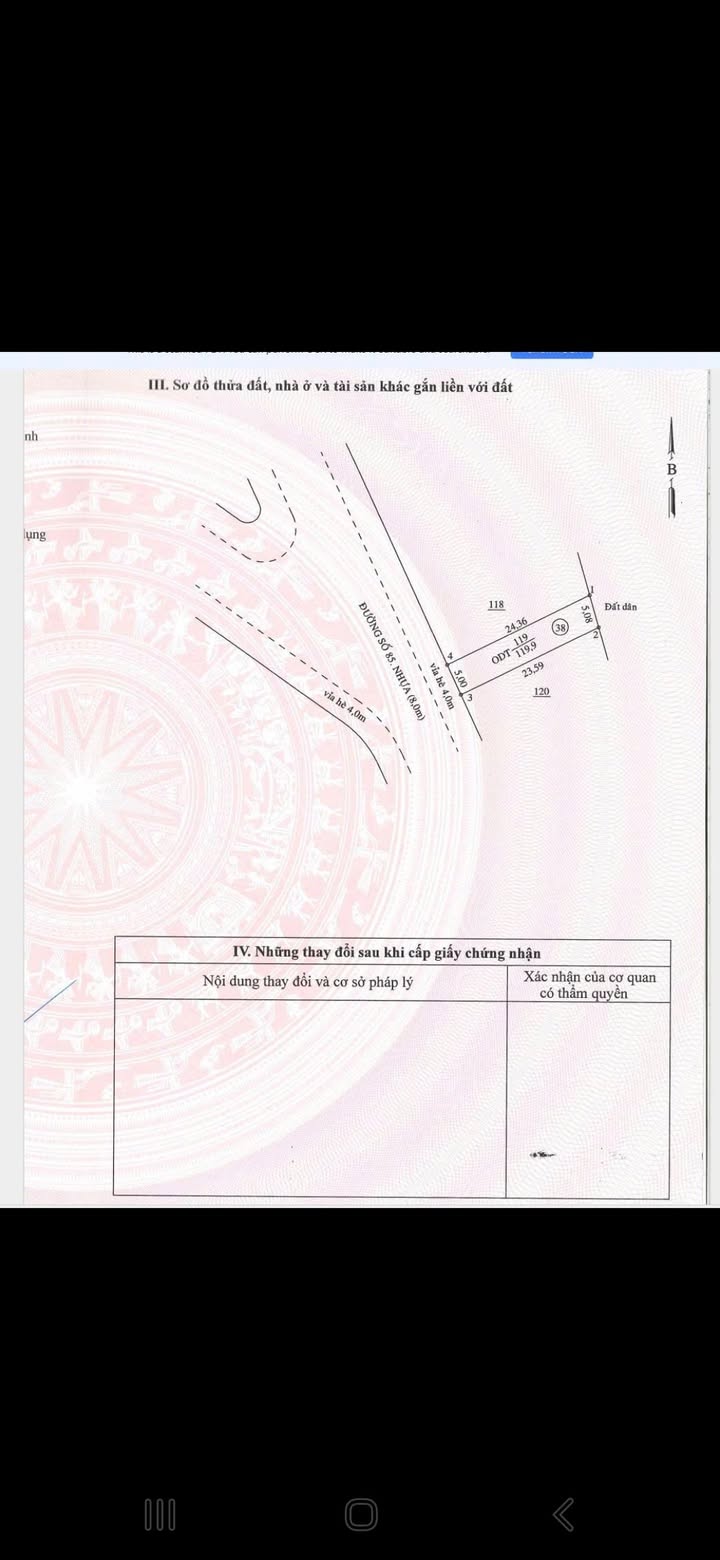 Đất nền Phú Tân, Thủ Dầu Một 120m² giá 2.3 tỷ - Đối diện TDC Phú Chánh!