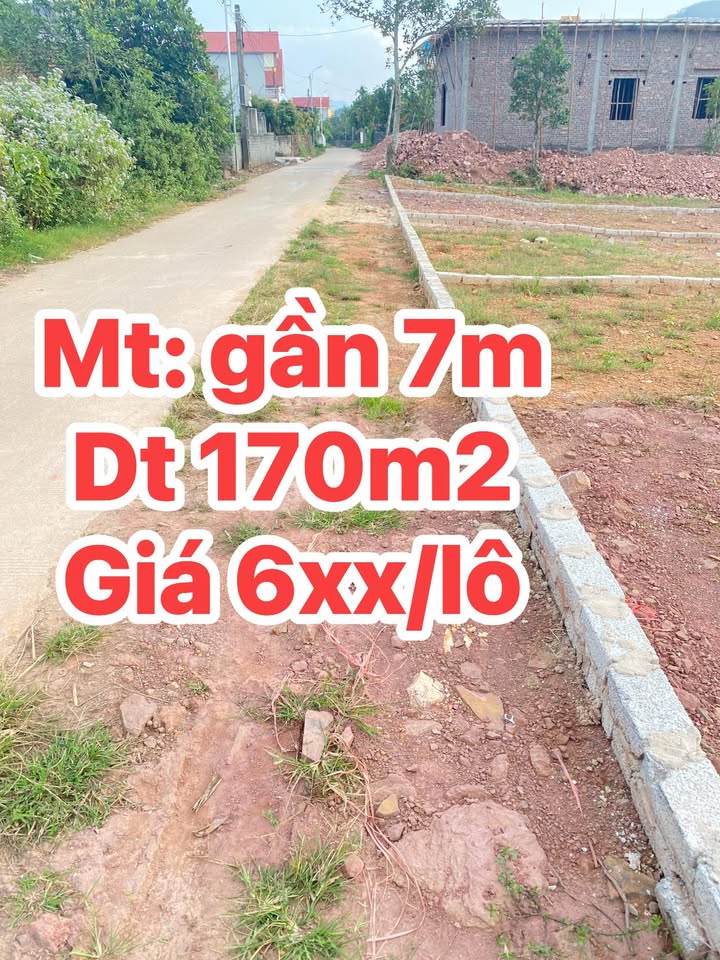 Đất nền thổ cư Lục Nam 170m² giá 600 triệu - Đầu tư sinh lời nhanh!