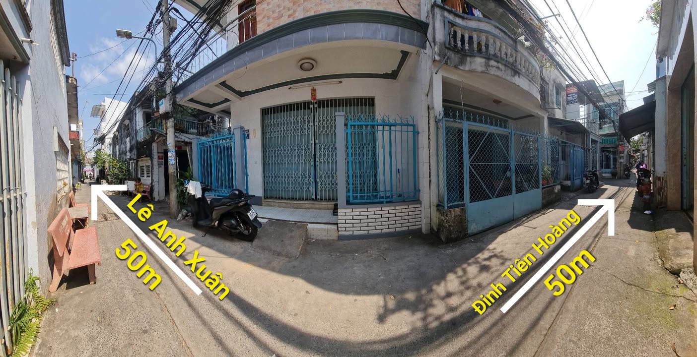 Nhà lầu góc 2 mặt tiền tại hẻm 6 Bùi Thị Xuân, 58m² giá 2.53 tỷ - Kinh doanh ngay!