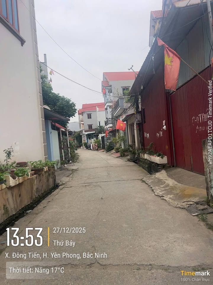 Đất thổ cư Đông Xuyên, Yên Phong 126m² giá 3 tỷ - Đầu tư sinh lời hấp dẫn!