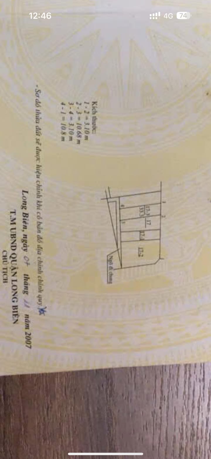 Nhà cấp 4 Ngọc Thụy 33.3m² giá 1 tỷ - Cơ hội đầu tư hấp dẫn!