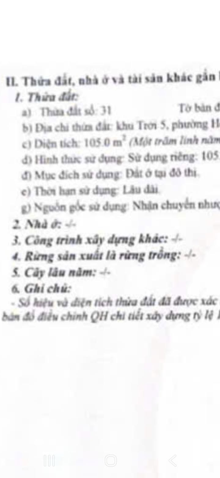 Đất nền Hạ Long 105m² giá 2.593 tỷ - Đầu tư lý tưởng!