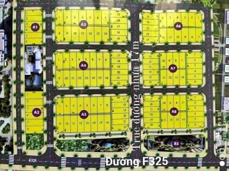 Đất nền dự án F325 A8.8 Đồng Hới 126m² - Hướng Tây Bắc, giá thỏa thuận