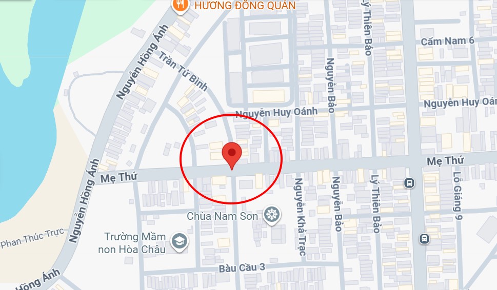 Đất góc 2 mặt tiền đường Mẹ Thứ và Trần Tử Bình, Đà Nẵng - Giá 10 tỷ - Đầu tư sinh lời!