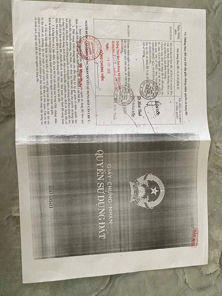 Đất Hòa Lợi, Bến Cát 319m² giá 2.4 tỷ - Chính chủ bán nhanh!