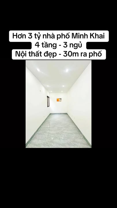 Nhà 4 tầng phố Minh Khai 24m² giá 3.35 tỷ - Ô tô đỗ gần!