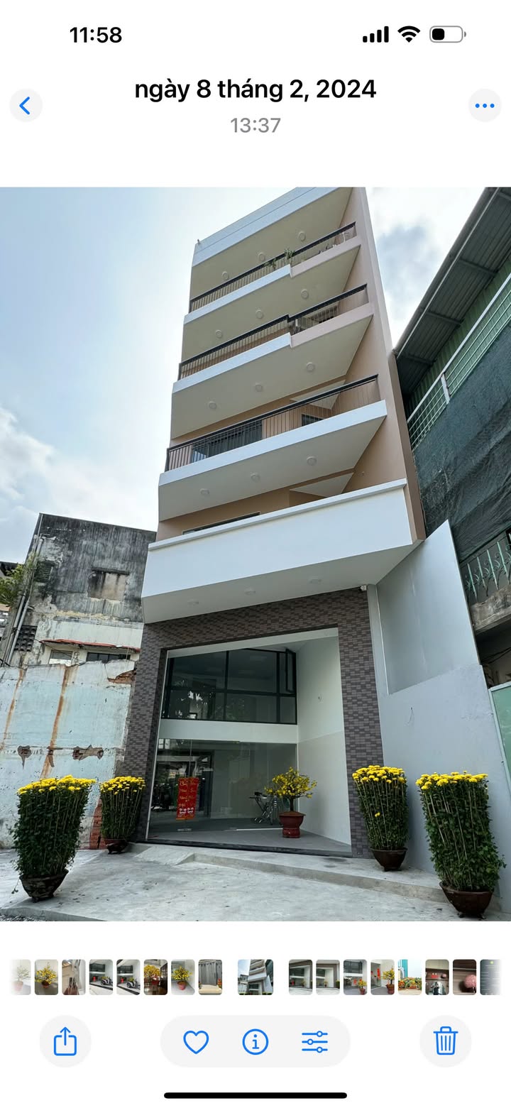 Cho thuê văn phòng 80m² tại 36/6A Giải Phóng, Tân Bình - Nhà mới xây hiện đại!