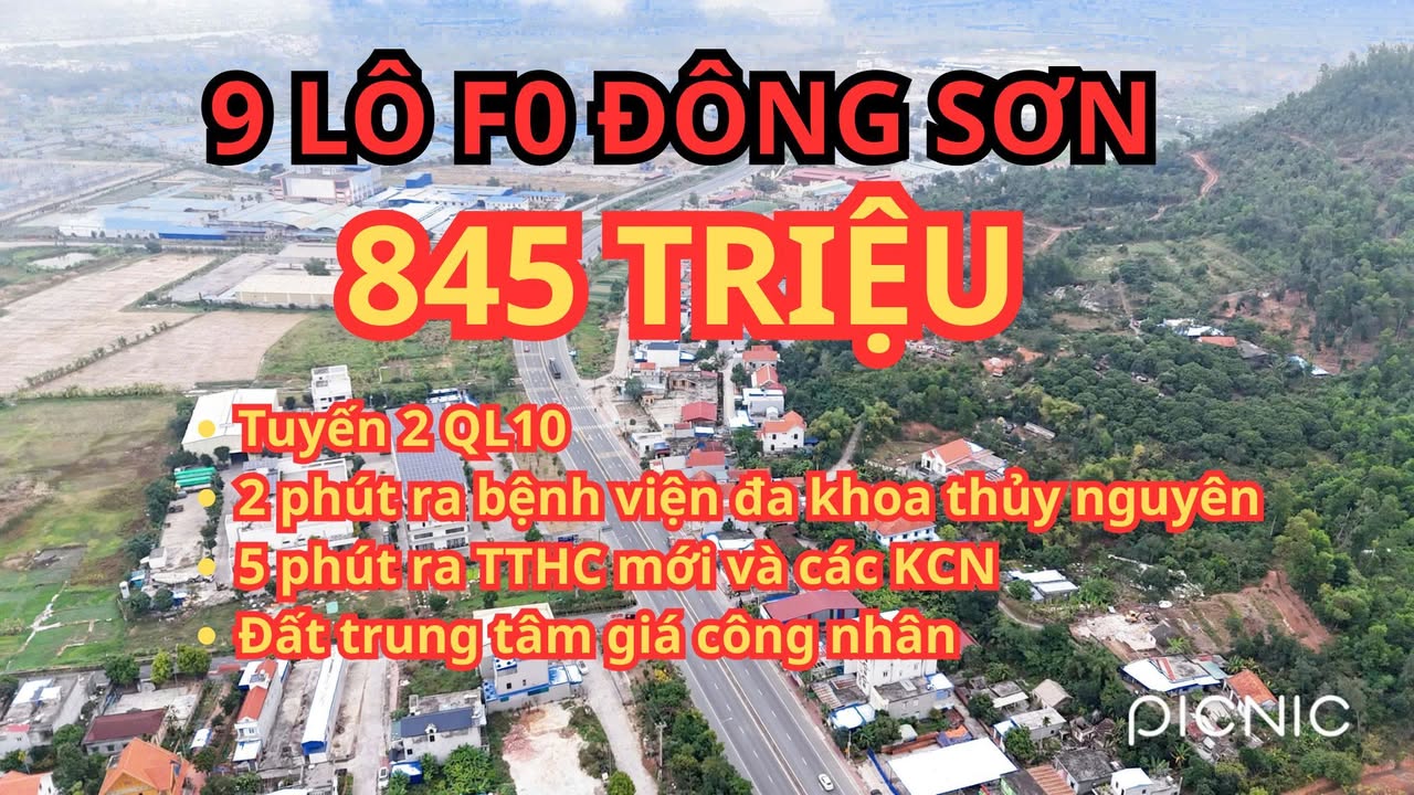 Đất nền F0 Lưu Kiếm, Thuỷ Nguyên 54m² giá chỉ từ 800 triệu - Đầu tư hấp dẫn!