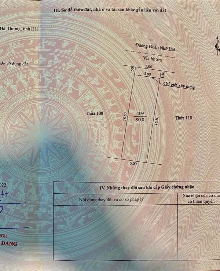 Lô đất vàng trung tâm TP. Hải Dương 90m² giá 6.3 tỷ - Cơ hội hiếm có!