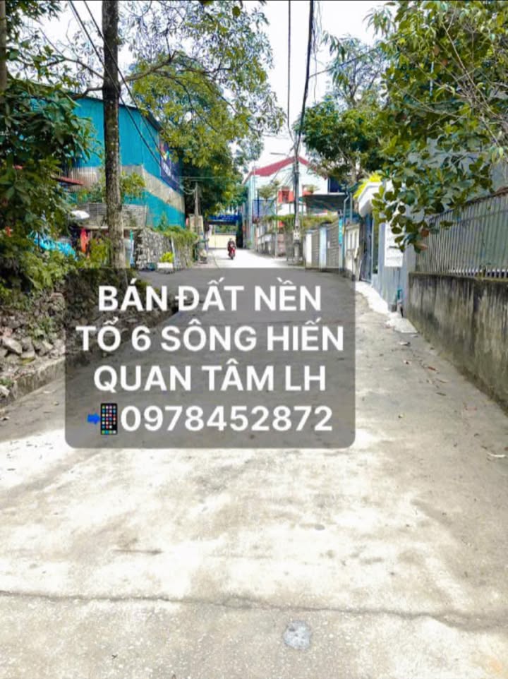 Đất nền Tổ 6 Sông Hiến 120m² giá 1 tỷ - Đầu tư sinh lời hấp dẫn!