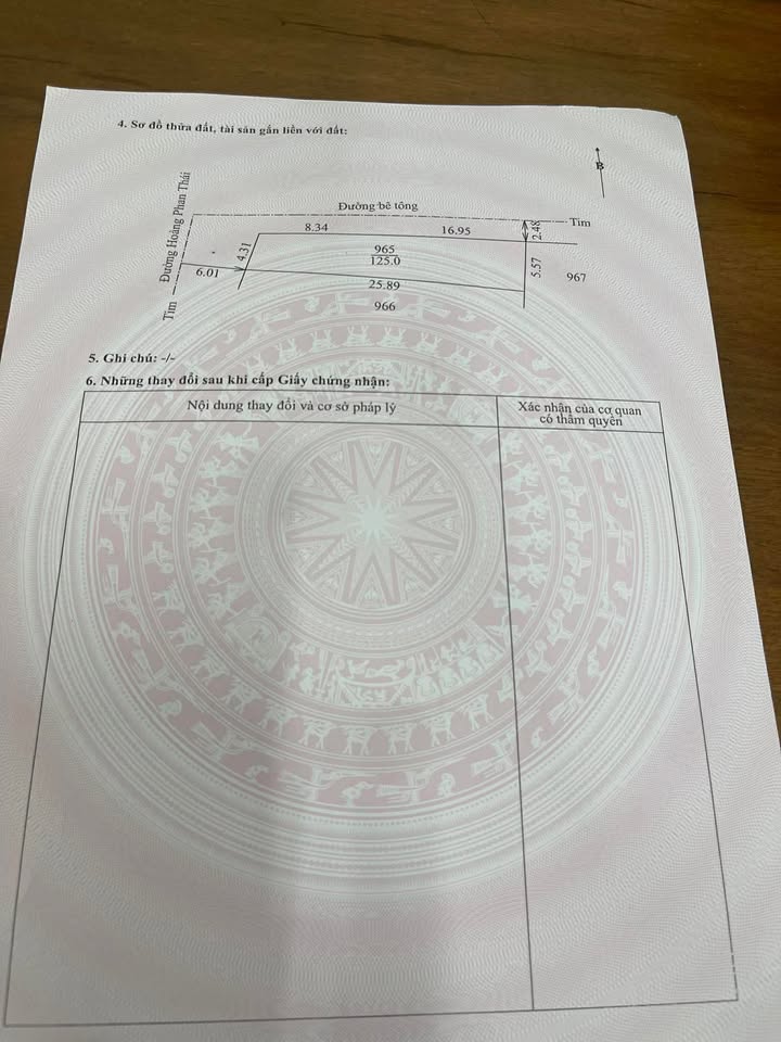 Đất nền 2 mặt tiền Hoàng Phan Thái, 125m² giá 1 tỷ - Cơ hội đầu tư lý tưởng!