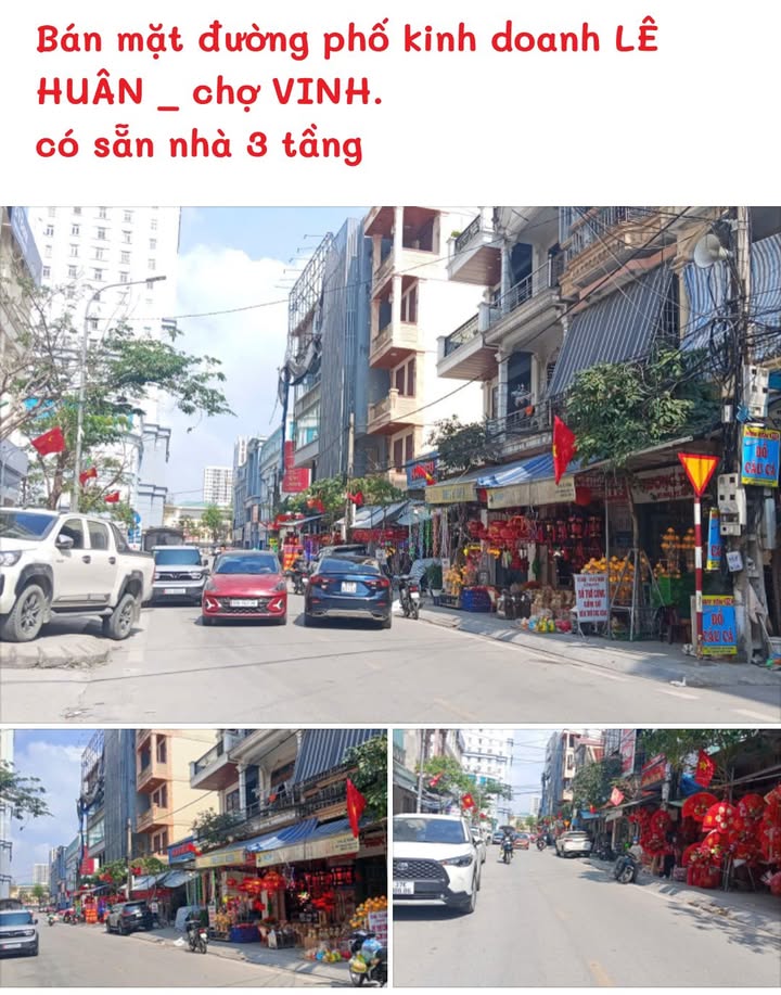 Nhà 2 tầng Đường Lê Huân, TP. Vinh 90m² - Diện tích rộng, giá thỏa thuận!