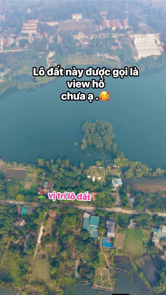 Đất Farm view hồ Đồng Mô tại Kim Sơn, Sơn Tây 478m² - Đầu tư sinh lời tuyệt vời!