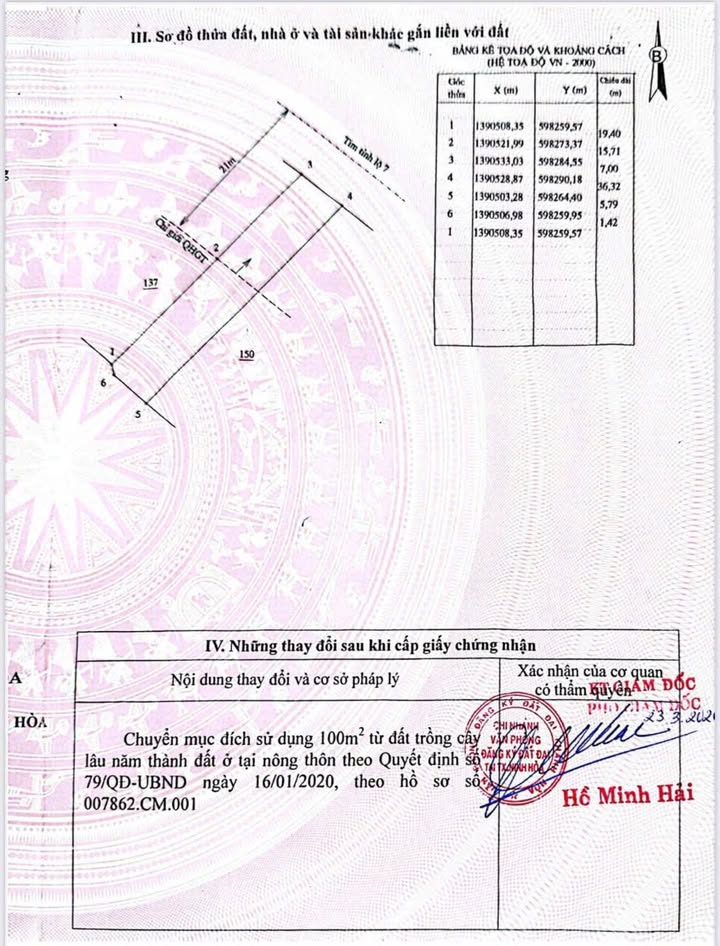 Đất nền mặt tiền ĐT 7, xã Bình Hòa, 250m² giá 950 triệu - Đầu tư sinh lời ngay!